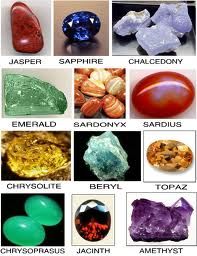 Stones of the new city; Jasper, Sapphire, 